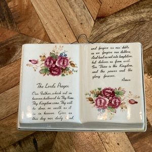 Vintage made in japan Lords Prayer